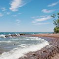 7 Mile Point Waves (Framed 18 X 24) JAH-28